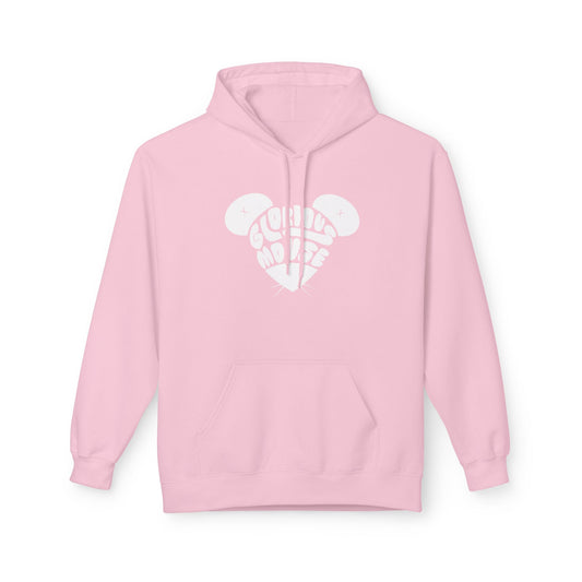 Plague Fleece Hoodie Pink